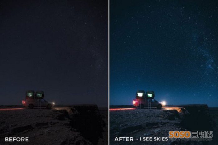 30款LR调色预设INS著名摄影师2年打造旅拍冒险户外风景lightroom滤镜